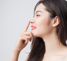 Medical rhinoplasty of the Asian nose