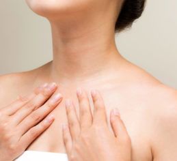 Wrinkles on the neck and decolletage
